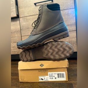 Brand New - Sperry Duck Boots - Men’s 13